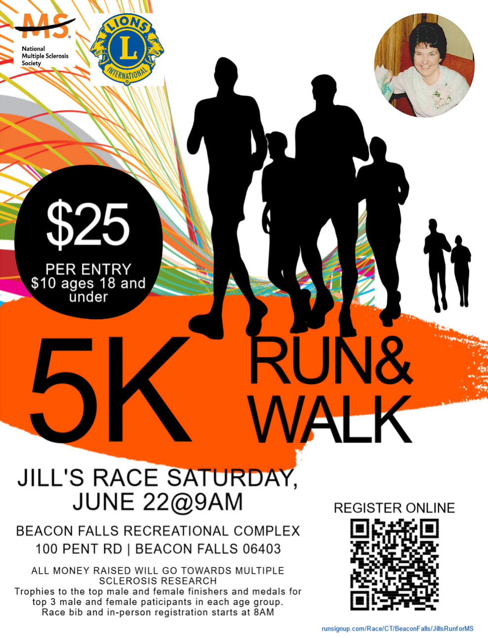 Jill's Race for MS | 5K Walk Run